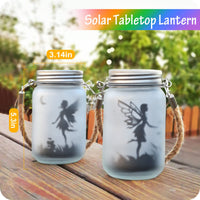 1 x RAW Customer Returns Butterfly Fairy in a Mason Jar, Mostof 2 Pack Hanging Solar Lantern Lights for Outdoors, IP44 Waterproof Garden Light for Outside Green  - RRP €24.78