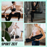 1 x RAW Customer Returns AMIYOYO Sports Leggings Women with Pocket High Waist Leggings Opaque Sports Pants Tummy Control Sports Leggings Long Stretchy Pants Yoga for Gym Fitness 3 Pack - RRP €36.99