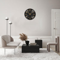 3 x Brand New NESIFEE Modern Wall Clock, 3D Numerals Silent Wall Clock, Wall Clock Without Ticking Noises, Quartz Silent Wall Clock, 30cm Quiet Wall Clock Suitable for Office, Living Room, Kitchen - RRP €66.54