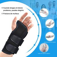 1 x RAW Customer Returns Wrist Bandages, Men Women Carpal Tunnel Wrist Support with Metal Splint Stabilizer, Wrist Support Left Right Hand to Relieve Tendinitis Arthritis Pain in the Carpal Tunnel - RRP €19.66