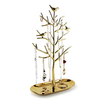 1 x RAW Customer Returns MORE LESS Twig Jewelry Box with Metal Tray, Luxurious Colors, Tree Tower Jewelry Box for Ring Earrings, Necklaces and Bracelets, Suitable for Living Rooms, Bathrooms, Offices, etc. - RRP €17.99