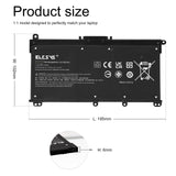 1 x RAW Customer Returns BLESYS Battery for HP Pavilion Laptop 15-cs1xxx 15-cs2xxx 15-cs3xxx 15-cs0026nl 15-cs0989nl 15-cs3054nl 15-cs2111nl 15-cs2105nl 15-cs0036nl 15-cs0xxx HT03X series L NOT compatible with LG04XL  - RRP €50.53