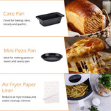 1 x RAW Customer Returns 18-piece set of dual zone hot air fryer accessories, Air Fryer Accessories for Ninja Foodi AF300eu,AF400eu, Princess 182074, Multicooker for 7.6l-9.5l hot air fryer - RRP €33.26