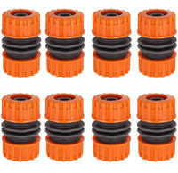 1 x RAW Customer Returns CL-Link 8 pcs Hose Connector Double Plug Hose Connector for 1 2 Garden Hoses Garden Hose Connector Kit - RRP €10.82