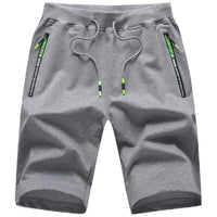 1 x RAW Customer Returns Tansozer Shorts Men Shorts Sport Summer Jogging Pants Men Short Shorts Cotton Gym Sweat Shorts Jogging Fitness Pants Gray XL - RRP €30.24