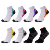 2 x RAW Customer Returns Meowoo Running Compression Socks 8 Pairs Hiking Socks Running Socks Compression Socks Trekking Socks for Men Women Suitable for Foot Size 34-46 S M  - RRP €36.28