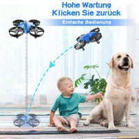 1 x RAW Customer Returns Mini Drone for Kids, RC Drone 3D Flip and Easy Headless Mode for Beginners Portable Pocket Quadcopter with 2 Batteries Children s Day Toy Gift - RRP €24.79