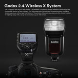 1 x RAW Customer Returns Godox TT685II-C TTL Flash HSS 1 8000s GN60 2.4G Wireless X System, TCM Instant Conversion Transmisson Camera Flash Speedlite Compatible for Canon EOS Cameras - RRP €141.0