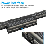 1 x RAW Customer Returns ASUNCELL 11.1V 5200mAh Laptop Battery for Acer Aspire 4551 Acer AS10D31 AS10D51 AS10D56 AS10D75 AS10D81 AS10D61 AS10D41 AS10D73 AS10D71 AS10D3E Aspire 5250 5733z 5750 7741 5733 5 5253 - RRP €24.99