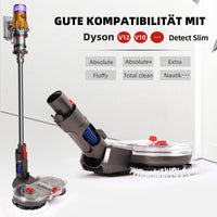 1 x RAW Customer Returns Mop attachment for Dyson V7 V8 V10 V11 V15 vacuum cleaner-electric wet mop attachment mop vacuum and mop floor mop with removable water tank and 6 microfibre 4 chenille washable mops - RRP €74.21