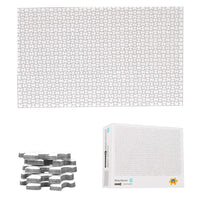 2 x RAW Customer Returns TYXSHIYE 1000 Piece White Puzzle, Blank Puzzle for Painting Yourself, 42cm 29.7cm 2mm Mini Cardboard Puzzle - Family Puzzle Reduced Pressure Difficult Puzzle Frame Puzzle for Children Adults - RRP €36.28