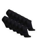 1 x RAW Customer Returns DANISH ENDURANCE 6 Pack Bamboo Ankle Socks, Breathable Short Socks, Extra Soft, Black, 35-38 - RRP €26.95