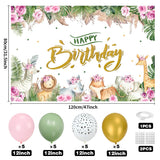 3 x Brand New Birthday decoration girl boy, Happy Birthday banner, birthday background banner 120 80cm, pink birthday decoration, birthday party decoration accessories for boys girls - RRP €31.53