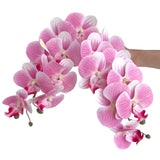 1 x RAW Customer Returns FagusHome 6 Pieces Artificial Phalaenopsis Flowers White 80cm Artificial Orchid Flowers Stem Plants for Home Decor Pink  - RRP €22.62