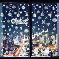 64 x Brand New Christmas window pictures Christmas decoration window decoration window picture self-adhesive window stickers children Christmas pictures Christmas window stickers snowflakes for window door children s room - RRP €1305.6