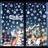 64 x Brand New Christmas window pictures Christmas decoration window decoration window picture self-adhesive window stickers children Christmas pictures Christmas window stickers snowflakes for window door children s room - RRP €1305.6