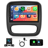 1 x RAW Customer Returns  2 64G 2 Din Android 13 Car Radio for Opel Vivaro B Renault Trafic FIAT Talento Nissan NV300 with Carplay Android Auto, 9 Touchscreen Radio with Bluetooth WIFI GPS FM RDS HI-FI SWC Rear View Camera - RRP €145.54