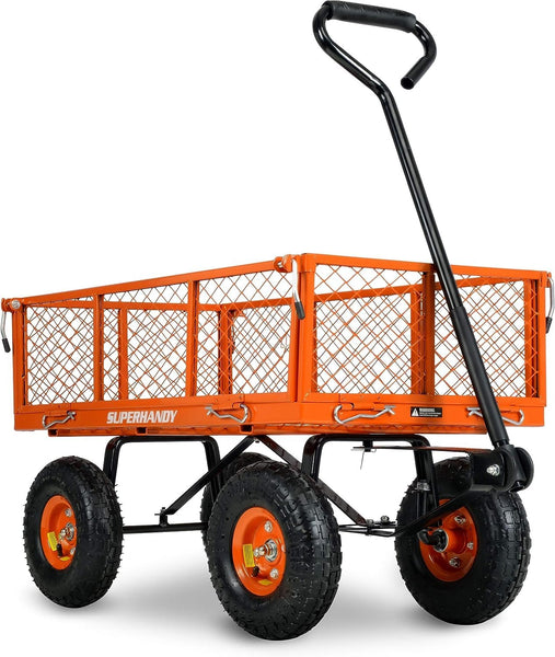 RAW Customer Returns Pallet - SuperHandy Wagon Utility Cart Handcarts -  12 Items - RRP €1319.88