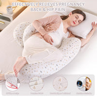 1 x RAW Customer Returns SHANNA 2024 New Pregnancy Pillow Adjustable, Comfort Pillow Adult, Full Body Pillow, Support Pillow Body Pillow, Nursing Pillow Body Pillow Removable Washable Triangle  - RRP €21.99