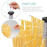 1 x RAW Customer Returns Pasta Dryer for Fresh Pasta, Compact for Easy Storage, Safe Stand, Pasta Dryer, Kitchen Tool - RRP €22.75