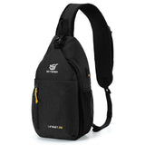 1 x RAW Customer Returns SKYSPER Shoulder Bag Chest Bag Lightweight Sling Bag Small Waterproof Crossbody Shoulder Bag for Hiking Outdoor Sports Travel - RRP €18.14