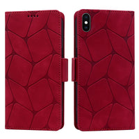 1 x Brand New ONETHEFUL Cell Phone Case iPhone XS X Shockproof Case Magnet Card Slot Stand Function Wallet Leather Foldable Protective Case for iPhone X, iPhone XS Red - RRP €21.6