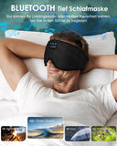 1 x RAW Customer Returns LC-dolida Side Sleeping Mask 99 Light Blocking Sleep Mask with Bluetooth for Travel Napping Yoga Meditation Chnarchen Insomnia - RRP €22.8