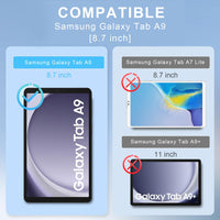 17 x Brand New YENAPOON for Samsung Galaxy Tab A9 protective film 8.7 inch 2023, screen protector film protective glass 9H tempered glass, pack of 2 - RRP €142.97