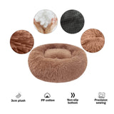 2 x Brand New Nepfaivy Dog Bed Large Dogs Fluffy - Dog Cushion Washable Dog Mat Made of Plush, Anti Stress Cuddly Dog Mattress with Non-Slip Base, 93x65cm - RRP €60.62