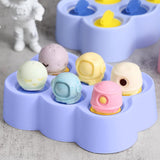 4 x Brand New Children s ice cream molds silicone, mini ice cream molds, popsicle molds BPA free, DIY astronaut popsicle mini ice cream molds for children and adults - RRP €30.2