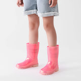 1 x Brand New Dream Paris Children s Wellington Boots Rain Shoes Non-Slip and Lightweight for Boys and Girls SDRB2202K-E CANDY PINK 25 EUR  - RRP €23.04