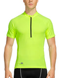 1 x RAW Customer Returns INBIKE Cycling Jersey Men s Short Sleeve Cycling Jersey Short Sleeveless Shirt Bicycle Jersey Jersey Made of Elastic Breathable Quick-Drying Fabric Green 3XL - RRP €21.22