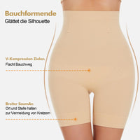 1 x RAW Customer Returns SIMIYA Tummy Control Underpants Women s High Waist Shapewear Seamless Bodice Pants with Leg Figure-shaping Bodice Pants Cotton Underwear Pants Under Dress Short Shorts Beige, S  - RRP €21.17