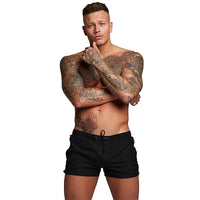 1 x RAW Customer Returns TMEOG Swimming shorts for men, swimming trunks, short swimming trunks, men s swimming trunks, boxer swimming pants, water sports shorts, quick-drying swimming shorts with zipper black  - RRP €19.67