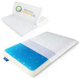 1 x RAW Customer Returns inight pillow, memory foam pillow, pillow for neck pain, orthopedic pillow, pillow 40x70cm set of 2 - 13cm - RRP €70.8