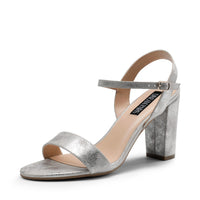 19 x RAW Customer Returns DREAM PAIRS Women s Sandals with Block Heel High Heels Sexy Sandals with Heel Pumps Women s Summer SDHS2358W-E Silver Size 38 EUR  - RRP €569.81