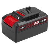 1 x RAW Customer Returns ASUNCELL 18V 5500mAh Tool Battery Replacement for Einhell Power X-Change Battery Compatible with All 18 V Einhell Tools Li-Ion Battery with LED Display for Einhell Battery - RRP €37.99