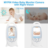 1 x RAW Customer Returns MYPIN Baby Surveillance Camera Baby Monitor with Camera Smart Baby Monitor with 2.4 LCD Screen, 2.4GHz, Infrared Night Vision, Two-Way Communication, VOX, Temperature Monitoring - RRP €51.76