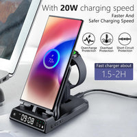 1 x RAW Customer Returns SwanScout 25W USB C Fast Charging Station for Samsung Watch and Cell Phone, 3-in-1 Charger for Galaxy Watch 7 Ultra 6 5 4 3, for Galaxy Buds, SwanScout 701S - RRP €45.99