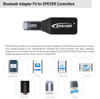 1 x RAW Customer Returns EPEVER BLE Adapter for MPPT Solar Charge Controller Mobile APP Wireless Monitoring Control Function Bluetooth EPEVER-BLE-RJ45-D  - RRP €30.98