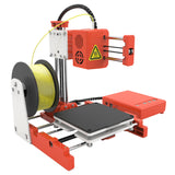 1 x RAW Customer Returns 3D printer with magnetic removable printing surface, high-precision 3D printer nozzle, quick slicing, quick assembly kit printer - RRP €119.99