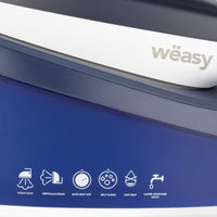 1 x RAW Customer Returns High pressure steam ironing station 5.5 bar LIN220 W asy powerful and continuous 120 g min, unlimited autonomy, vertical steam, stainless steel soleplate, fast, compact, powerful 2200 W, tank 1.5 - RRP €69.99