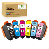 1 x RAW Customer Returns JoyPrinting 378XL printer cartridges for Epson 378 XL 378XL multipack compatible for Expression Photo XP-8500 XP-8505 XP-8600 XP-8000 XP-8005 XP-8700 XP-8605 XP-15000 pack of 5  - RRP €21.0