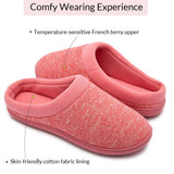 1 x Brand New SoftPeds women s memory foam slippers, terry cloth lined non-slip slippers, rose red, 38 39 EU - RRP €19.15