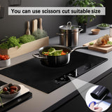 2 x RAW Customer Returns 52x60cm Large Silicone Induction Protection Mat, Silicone Induction Hob Protection Mat Magnetic , Stove Cover Plate Induction Hob Cover Induction Silicone Mat Induction Stove Protection Mat - RRP €43.24