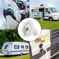 1 x RAW Customer Returns Water tank cap camper tank cap water tank cap, water drinking water with 2 keys leak-proof for motorhome caravan RV camper ID 38mm - RRP €20.99