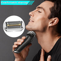 1 x RAW Customer Returns Series 9 Pro Shaving Head Electric, 94M Compatible With Braun Series 9 Shaving Head, Silver Series 9 Pro Shaving Head Electric Shaver Head, Replacement Blades Foil Head Accessories for Shavers 94M  - RRP €36.67