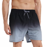 1 x RAW Customer Returns iCKER Swimming Trunks Men s Compression Liner 2 in 1 Swimming Shorts Board Shorts Quick-Drying Beach Shorts, Black, M - RRP €23.35