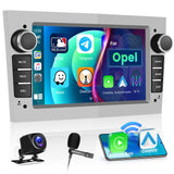 1 x RAW Customer Returns Inefala car radio Android 13 for Opel Corsa Astra Antara Vivaro Meriva Vectra-Carplay wireless and Android car radio with 17.8 cm 7 inch IPS touchscreen with HiFi WiFi rear view camera microphone - RRP €199.99