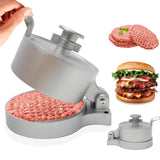 3 x Brand New LOMUG Burger Pattie Press, Cast Aluminum Burger Press with Non-Stick Coating Adjustable Thickness Smashed Burger Press Maker Manual Hamburger Meat Press for Kitchen Even Patty Hamburger Press - RRP €64.23